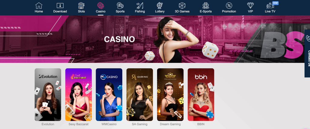 Betsuper Casino games