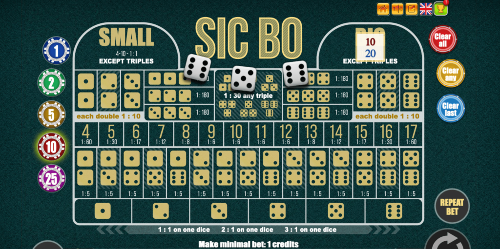 The Most Popular Online Sic Bo Games for Real Money